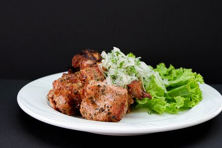 Шашлык из cвинoй шеи