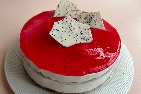 Торт Малина-апельсин