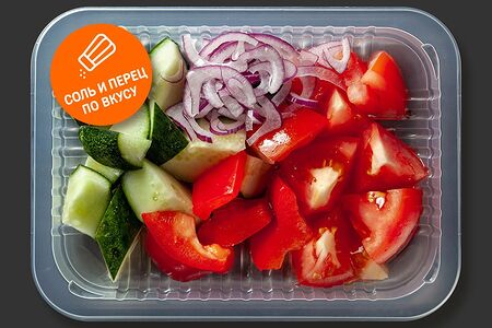 Салат овощной с маслом