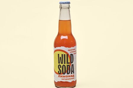 Лимонад Wild soda Красный апельсин-ананас