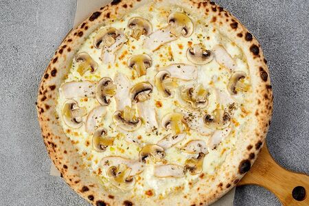 Цыпленок и грибы