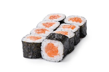 Маки ролл с лососем