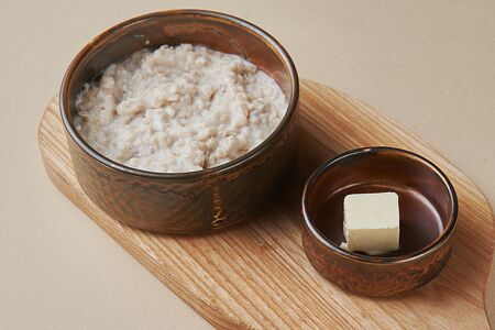 Каша овсяная на молоке