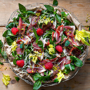 Утка и малина