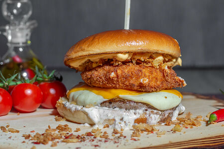 Бургер Сырный бум