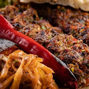 Овощной бейти кебаб