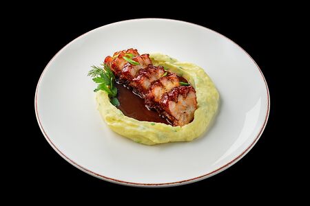 Грудинка глазированная и irish champ