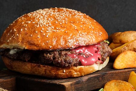 Бургер Малина Петровна с голубым сыром