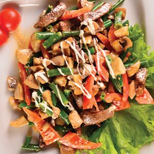 Теплый салат Шеф