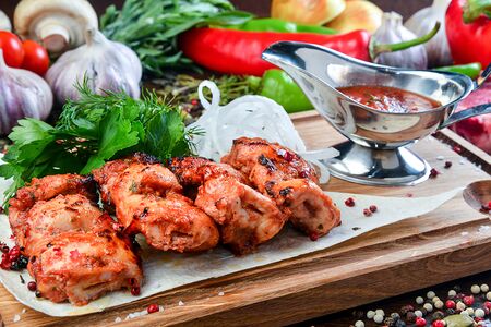 Шашлык из курицы
