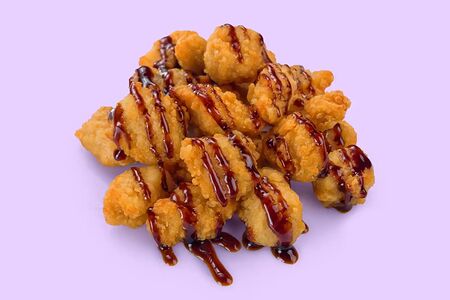 Куриный попкорн барбекю