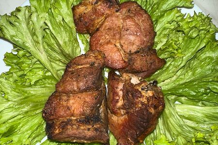 Шашлык из свиной мякоти