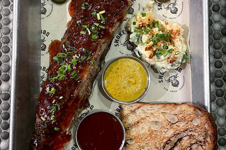 Ребро поросенка Барбекю