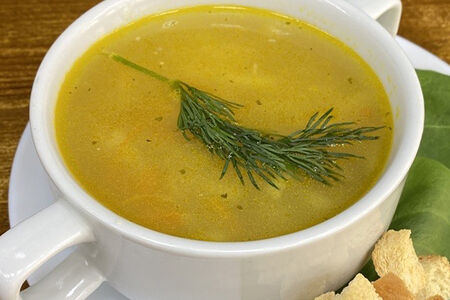 Суп гороховый