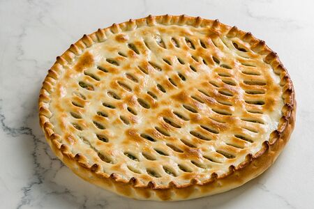 Пирог с сёмгой