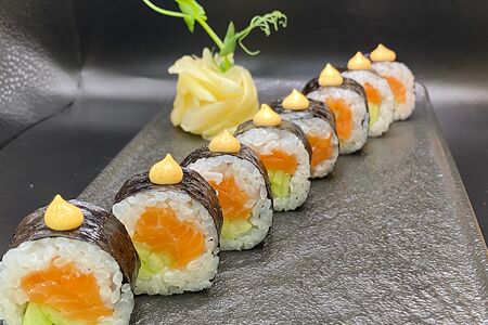 Лосось в соусе спайс