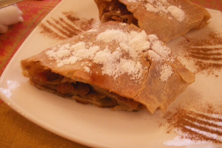 Штрудель яблочный