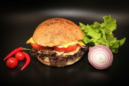 Бургер с телятиной