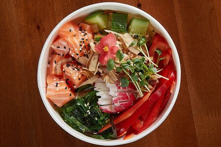 Поке №40 с лососем