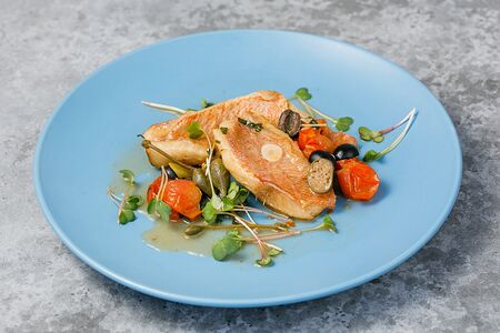 Филе морского окуня