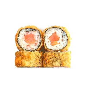 Гейзер с лососем и гребешком мини-порция