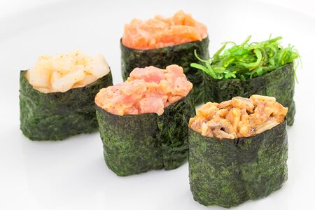 Суши острые с угрём