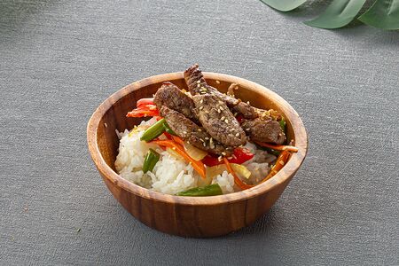 Тяхан с говядиной