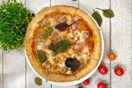 Курица и бекон на сливочной основе