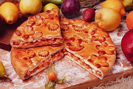 Фруктовый пирог