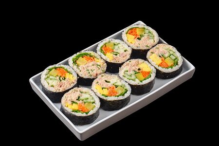 Кимпаб с салатом из тунца