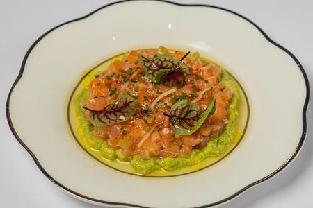 Тартар из лосося