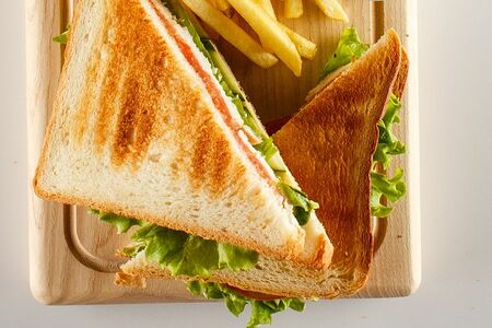 Клаб-сэндвич с курицей