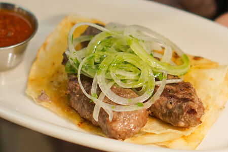 Люля-кебаб из говядины