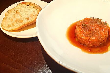 Тартар из лосося