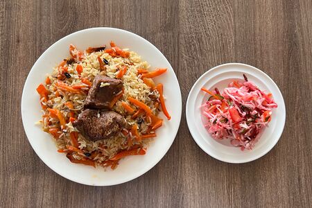 Плов с говядиной