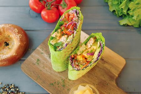 Шаурма Гавайская с ананасами