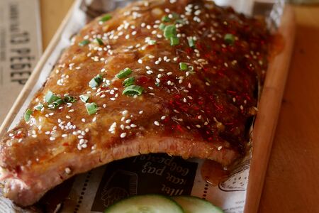 Ребра свиные Апельсиновый чили