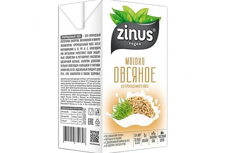 Молоко овсяное Zinus