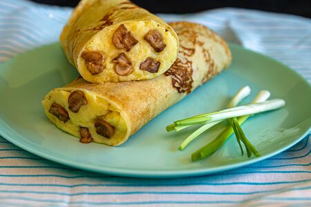 Блинчик Картофельно-грибной