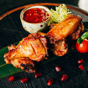 Шашлык из куриных крыльев