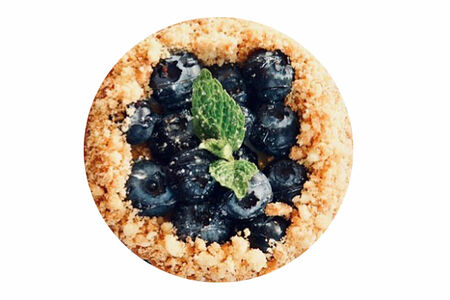 Тарталетка с голубикой