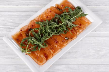 Карпаччо из лосося