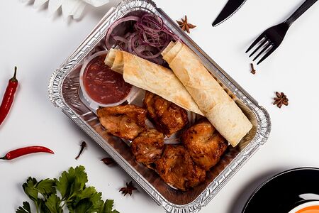 Шашлык из бедра цыпленка