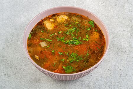 Уха из лосося