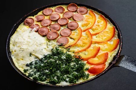 Омлет с наполнителями