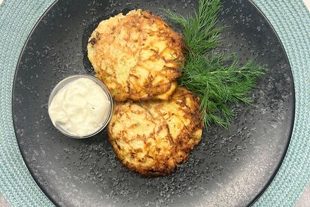 Драники с мясом