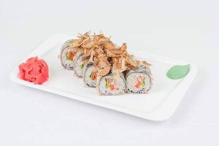 Горячий ролл с угрем