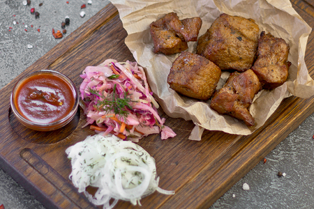 Шашлык из свиной шейки