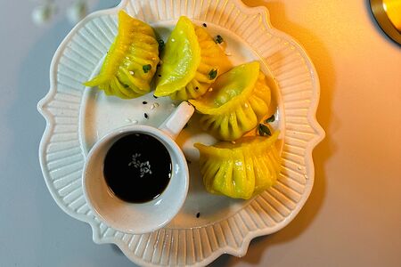 Дамплинги с курицей