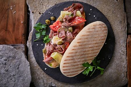 Панини с говядиной